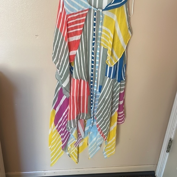 Tanya Taylor Striped Goldie Dress - Picture 8 of 9